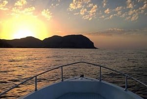 Palerme : sortie en bateau à Mondello, réserve de Capo Gallo, et collation