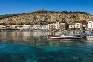 Palermo: Mondello, Capo Gallo Reserve båttur och snacks