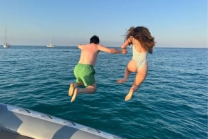 Palermo: Mondello & Isola delle Femmine Boat Tour with Drink