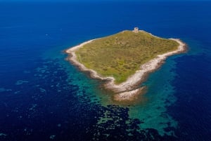 Palermo: Mondello & Isola delle Femmine båttur med dryck