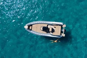 Palermo: Mondello & Isola delle Femmine båttur med dryck