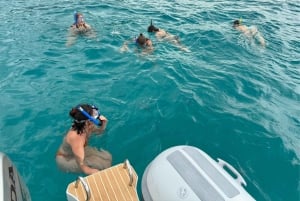 Palermo: Mondello & Isola delle Femmine båttur med dryck