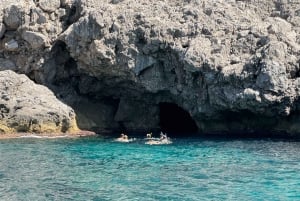 Palermo: Mondello & Isola delle Femmine båttur med dryck