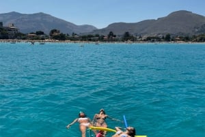 Palermo: Mondello & Isola delle Femmine båttur med dryck