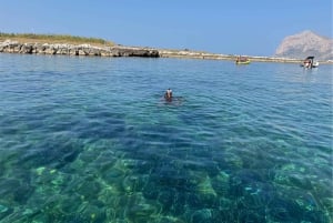 Palermo: Mondello & Isola delle Femmine båttur med dryck