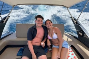 Palermo: Mondello & Isola delle Femmine båttur med dryck