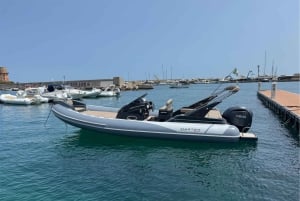 Palermo: Mondello & Isola delle Femmine båttur med drikke