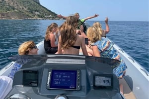 Palermo: Mondello & Isola delle Femmine båttur med drikke