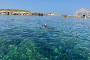 Palermo: Mondello & Isola delle Femmine båttur med drikke