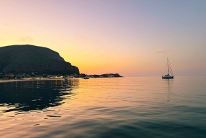 Palermo: Mondello & Isola delle Femmine båttur med drikke