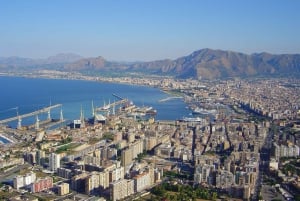 Palermo: Panoramische berg Pellegrino Tour in CruiserCar