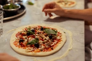 Palermo: Aula de culinária sobre pizza e gelato com jantar e vinho