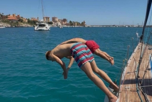 Palermo: tour particular de barco com almoço e jantar