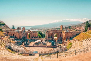 Palermo: Private Mount Etna, Taormina, and Castelmola Tour