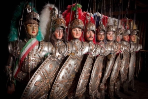 Palermo: nukkekiertue, jossa on tarinoita, taisteluita ja historiaa.