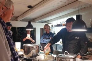 Palermo: jantar e aula de culinária social da cozinha siciliana