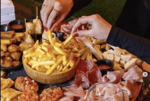 Palermo: Sizilianische Tapas-Erfahrung mit 3 Weinen und typischem Dessert