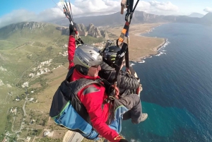 Palermo: Tandem-paragliding over Cefalù