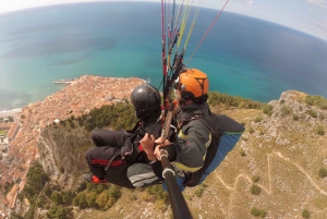 Palermo: Tandem Paragliding Over Cefalù