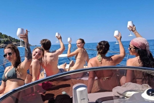 Palermo : Tour condiviso in barca con Aperitivo e Snorkeling