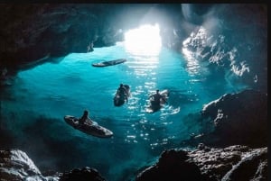 Palermo: tour compartido en barco con aperitivo y snorkel