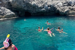 Palermo: tour compartido en barco con aperitivo y snorkel