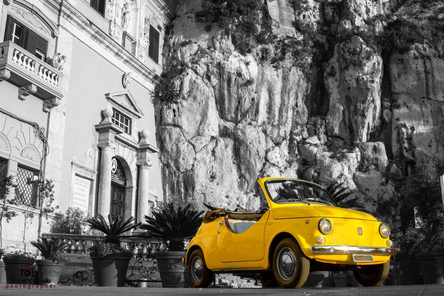 Palermo: Vintage Fiat 500 City Tour