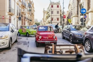 Palerme : visite touristique de la Fiat 500 d'époque
