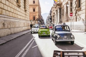 Palermo: Vintage Fiat 500 sightseeingtur