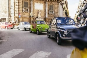 Palermo: Vintage Fiat 500 sightseeingtur
