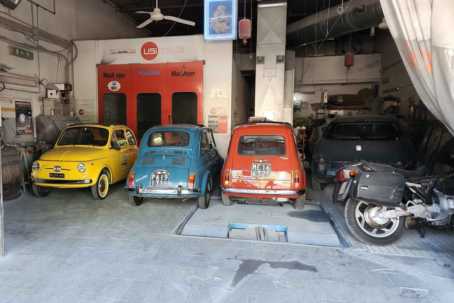 Palerme : visite guidée en Fiat 500 vintage