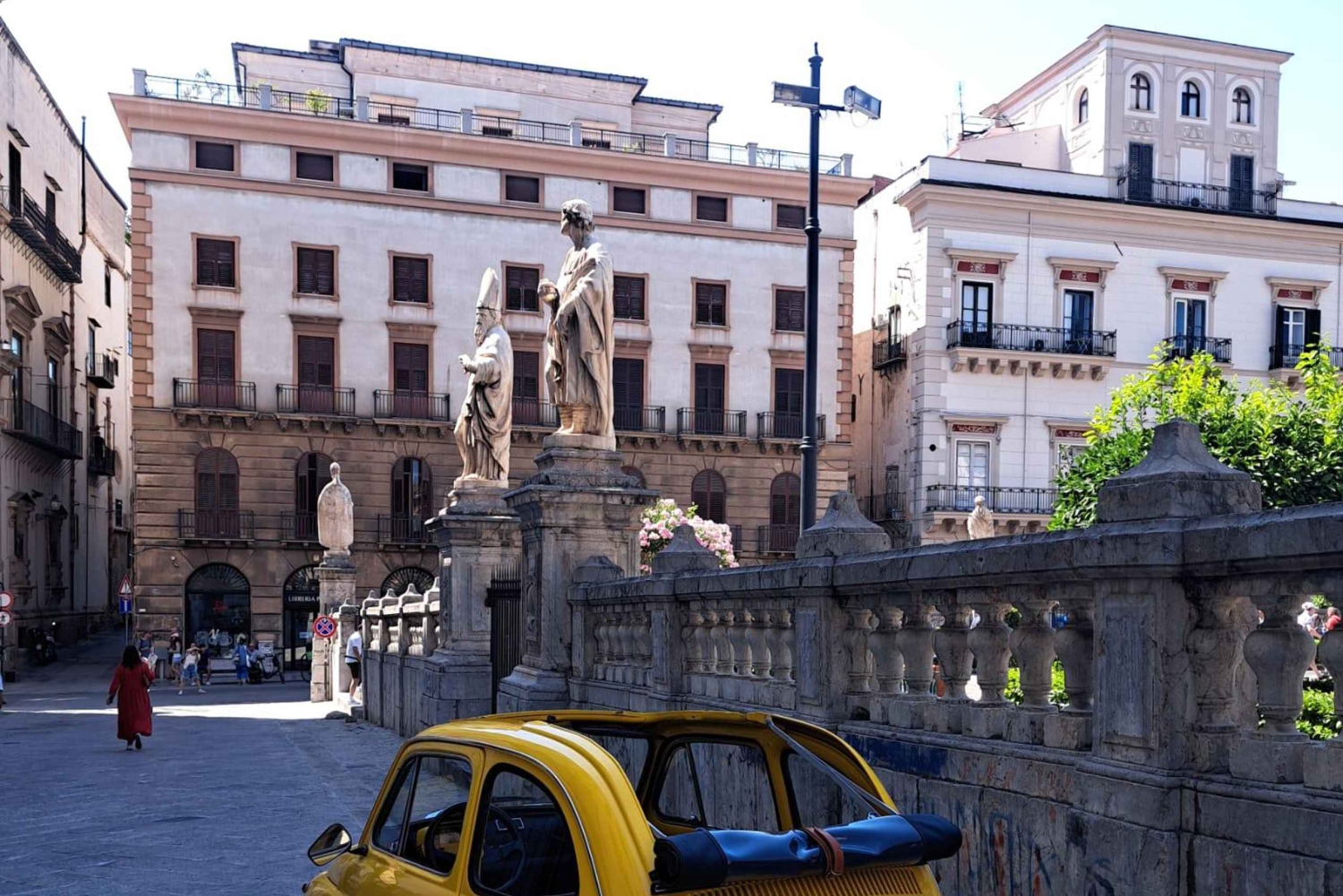 Palerme : visite guidée en Fiat 500 vintage