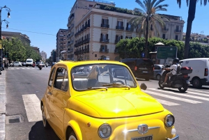 Palerme : visite guidée en Fiat 500 vintage
