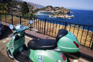 Panoramic Vespa tour of Taormina, Castelmola and White Lotus series locations