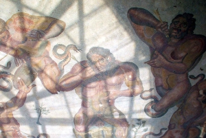 ピアッツァ アルメリーナ：ローマ時代のヴィラ デル カサーレのモザイク ツアー