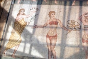 ピアッツァ アルメリーナ：ローマ時代のヴィラ デル カサーレのモザイク ツアー