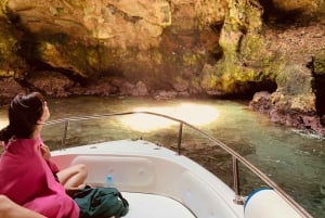 Polignano a Mare: boottocht, bezoek aan de grotten met Spritz