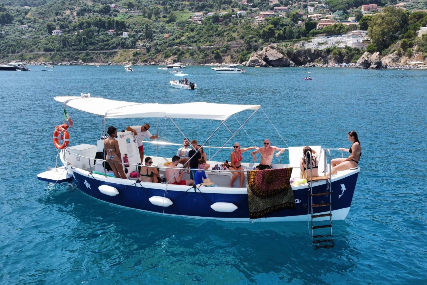 Excursion en bateau privé le long de la côte de Cefalù
