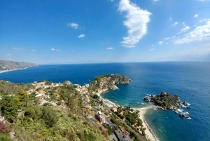 Privé excursie van Catania naar Taormina en Castelmola