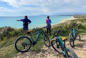Punta Bianca Adventure: E-bikes, snorkeling and wilderness in Sicily