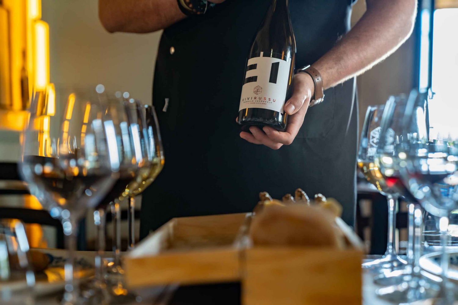 Ragalna: Etna Wine Tasting Experience with Sicilian food