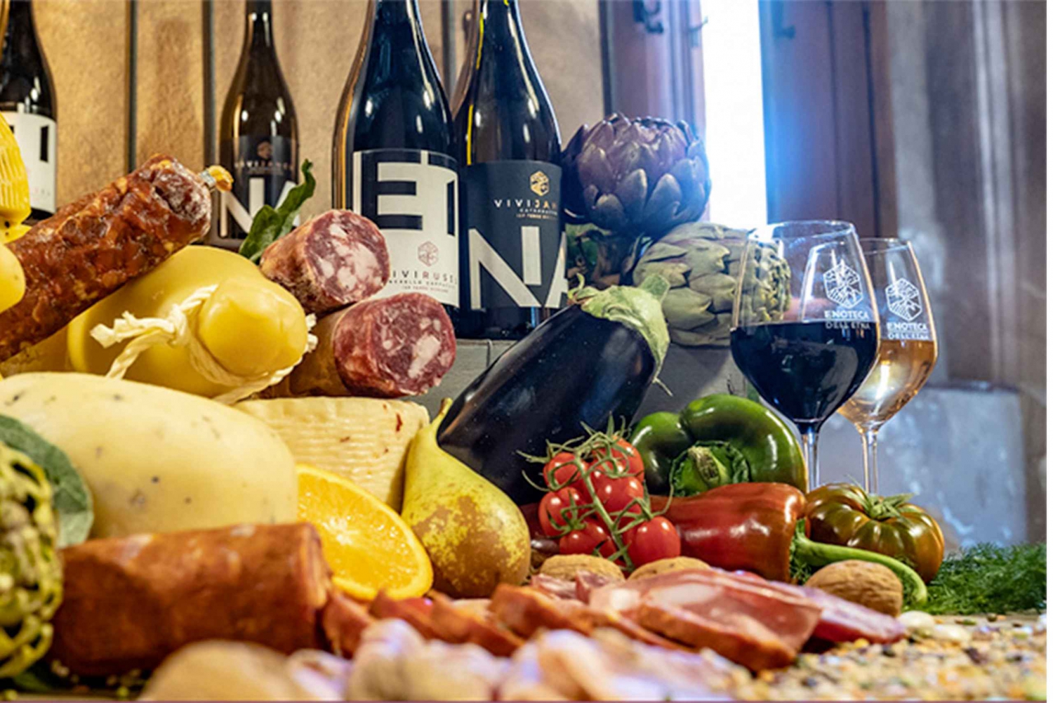 Ragalna: Etna Wine Tasting Experience with Sicilian food