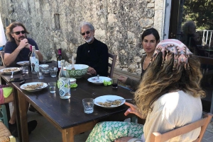 Madlavningskursus og måltid på landet i Ragusa