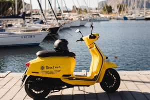 Rent beautiful iconic scooters and discover Sicily.