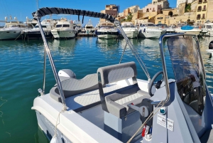Castellammare del Golfo: Boat Rental half day in october