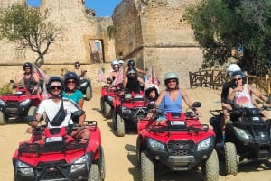 Ribera: Passeio em moto-quatro ao castelo de Poggiodiana e arredores