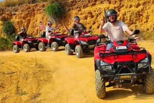 Ribera: Passeio em moto-quatro ao castelo de Poggiodiana e arredores