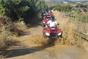 Ribera: Passeio em moto-quatro ao castelo de Poggiodiana e arredores