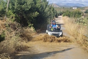 Ribera: Passeio em moto-quatro ao castelo de Poggiodiana e arredores