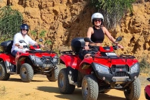 Ribera: Passeio em moto-quatro ao castelo de Poggiodiana e arredores